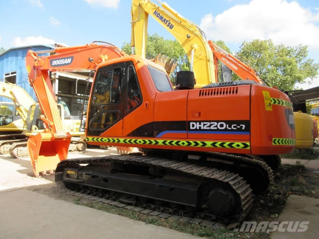 Doosan DH 210 W-7  휠 굴삭기