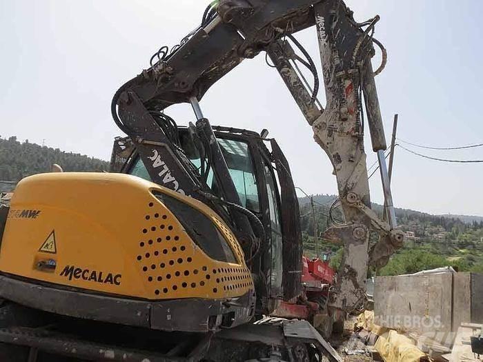 Mecalac 714 MW 특수 굴삭기