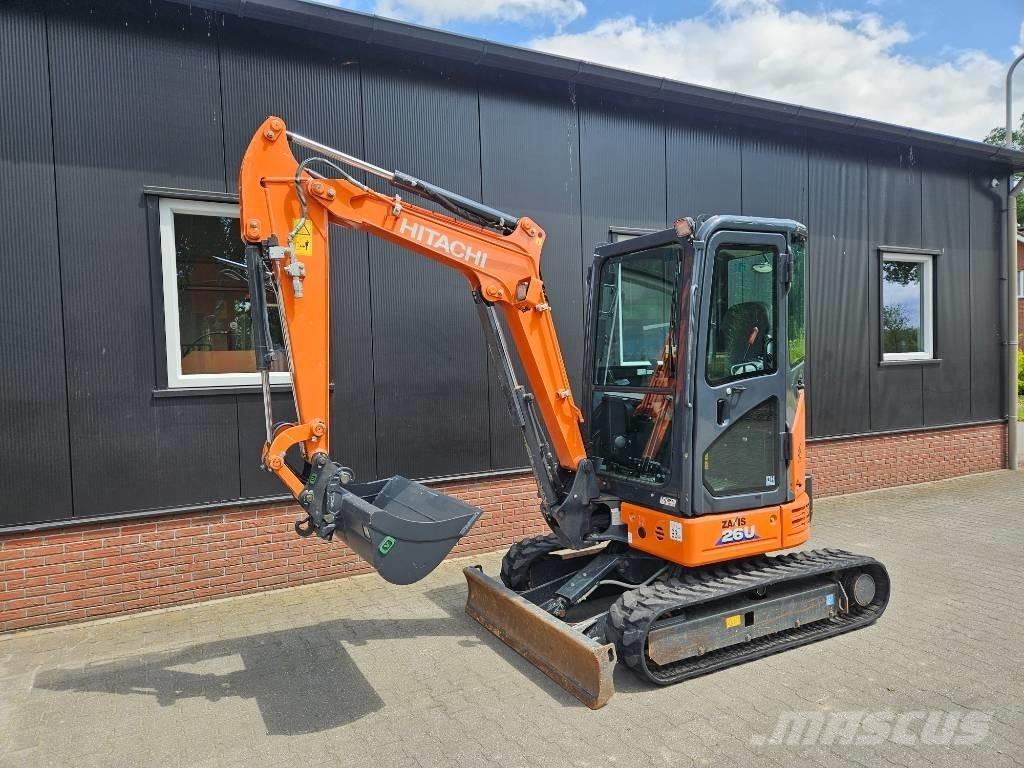 Hitachi ZX 26 소형 굴삭기 7톤 미만
