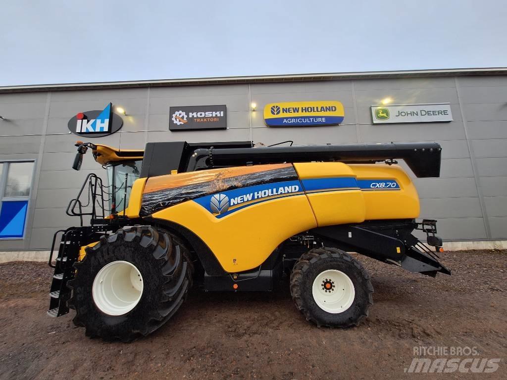 New Holland CX 8.70 콤바인 수확기