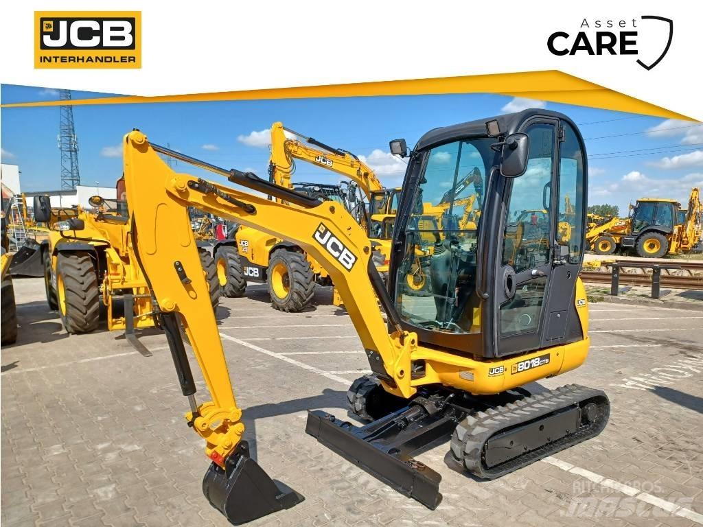 JCB 8018 CTS 소형 굴삭기 7톤 미만