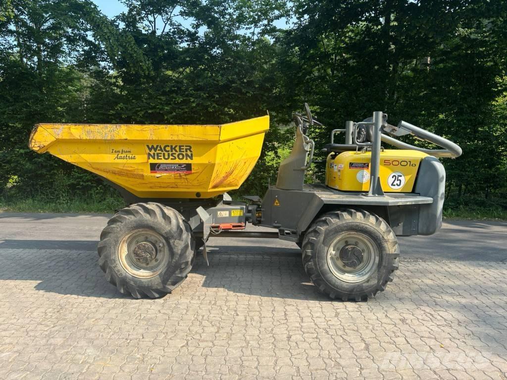 Wacker Neuson 5001 건설현장 덤프트럭