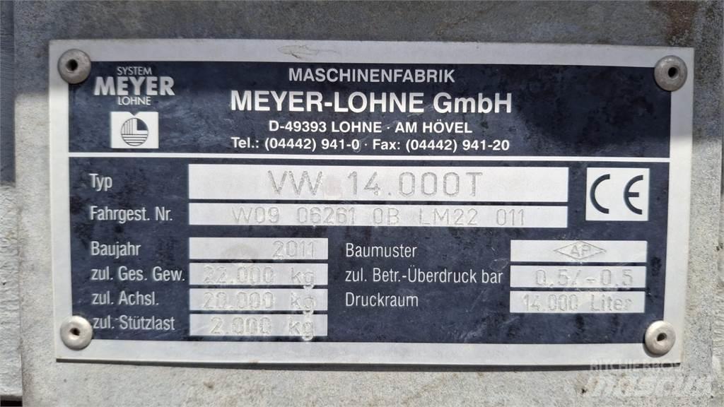 Meyer VW 14.000T 퇴비살포기