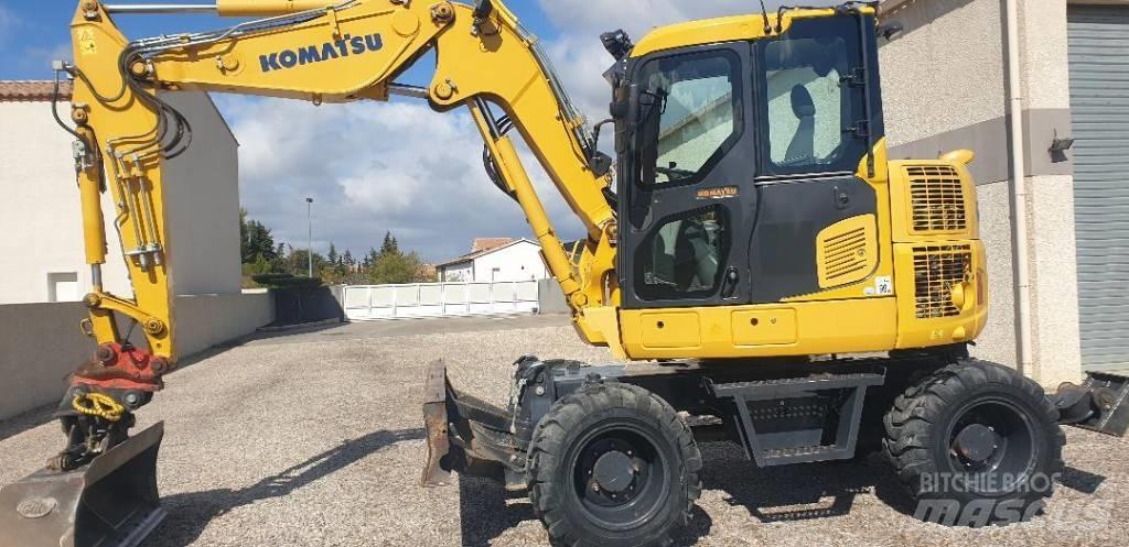 Komatsu PW98 MR10  휠 굴삭기