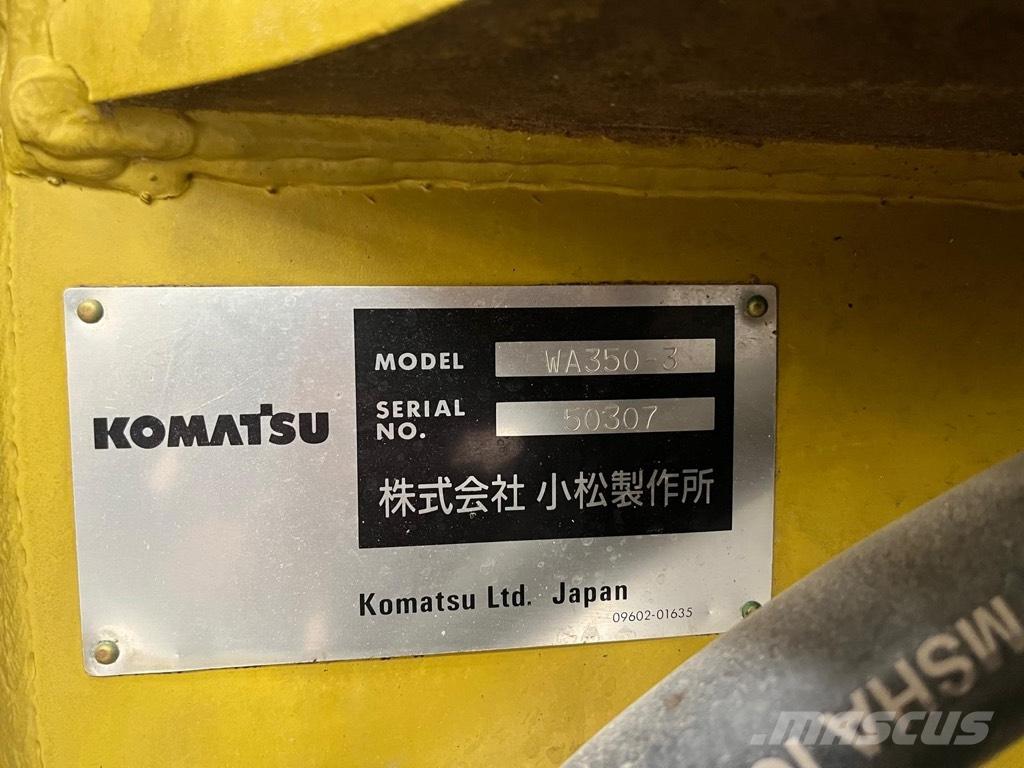 Komatsu WA 350-3  휠로우더