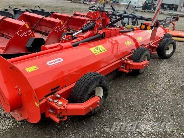 Maschio Gemella 620 목장 제초기 및 토퍼