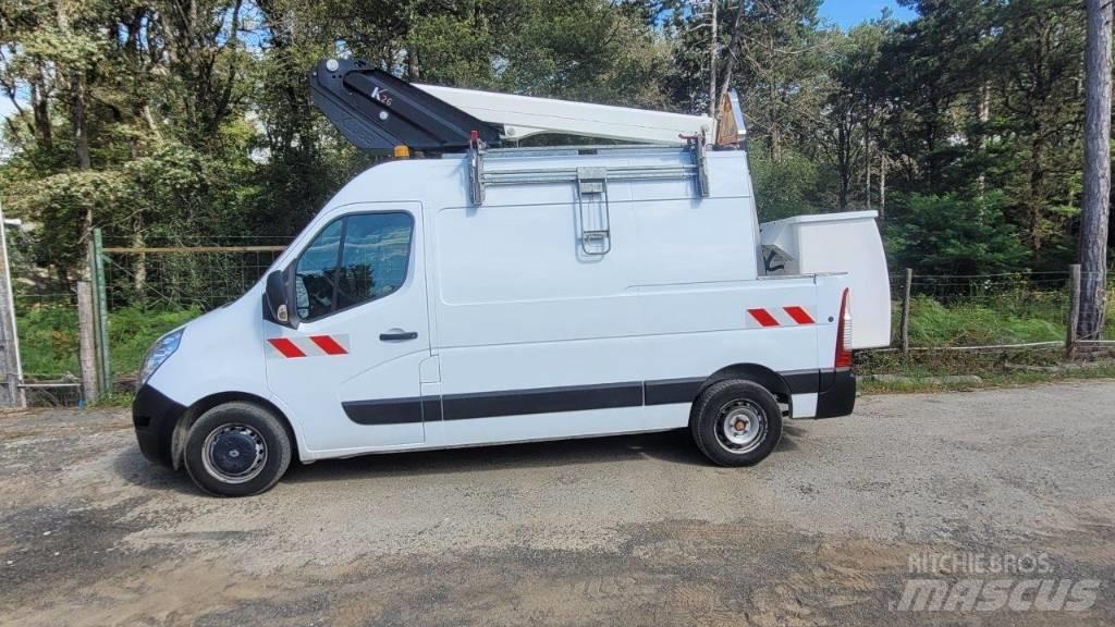 Renault Master 트레일러 탑재 고소작업대