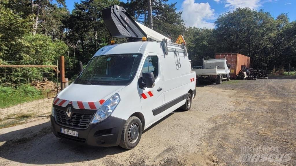 Renault Master 트레일러 탑재 고소작업대
