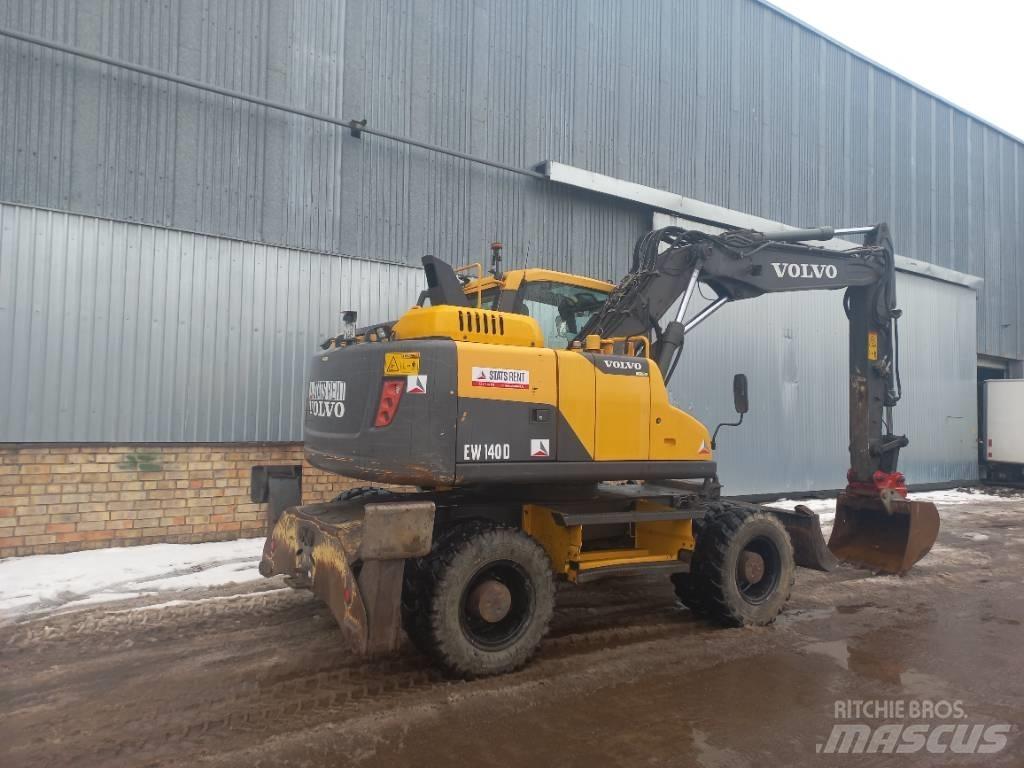 Volvo EW 140 D  휠 굴삭기