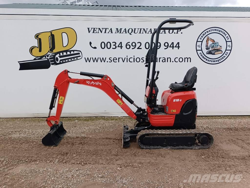 Kubota U 10 소형 굴삭기 7톤 미만