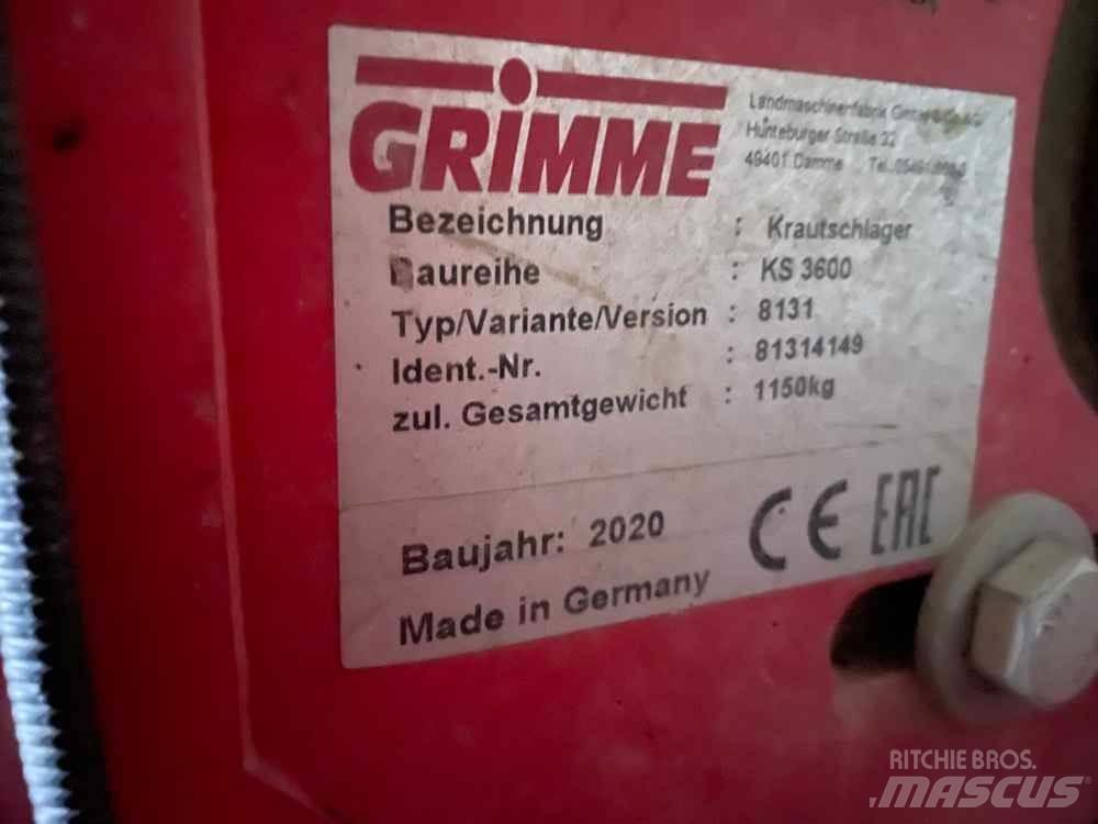 Grimme KS 3600 감자설비 - 기타