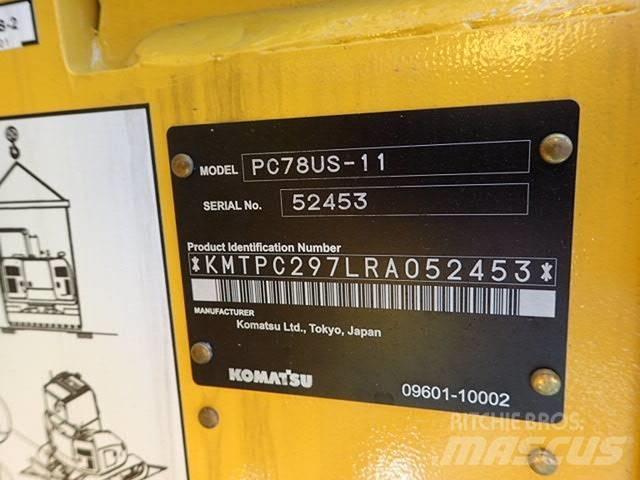 Komatsu PC78US-11 대형 굴삭기 29톤 이상