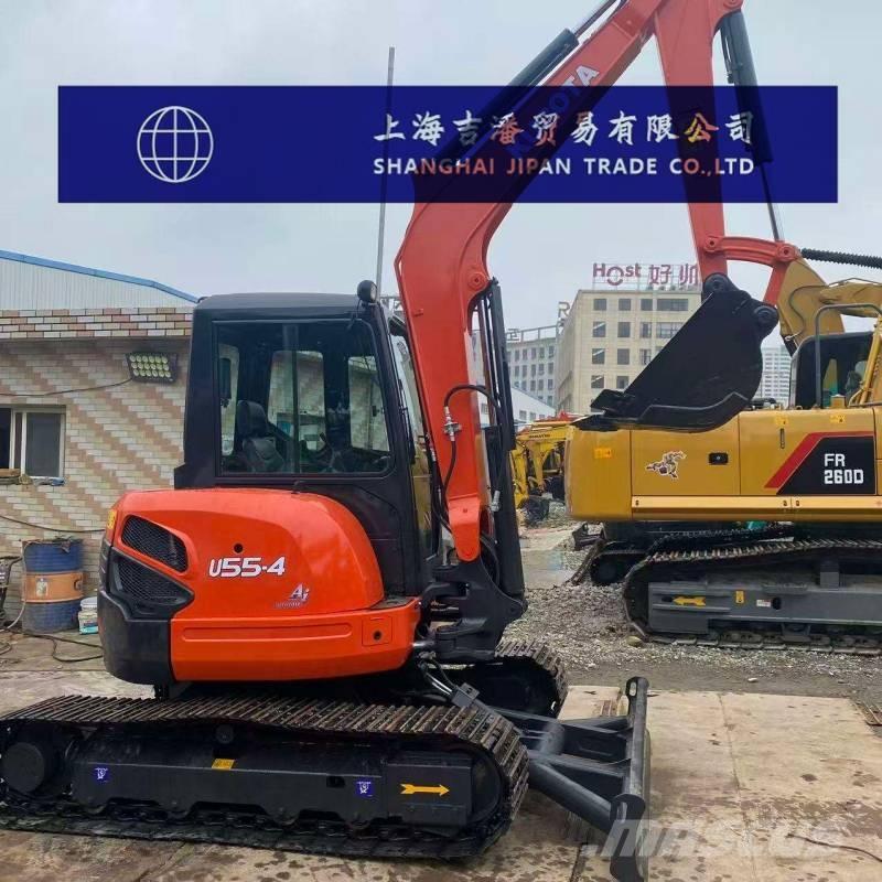Kubota U 55-4 소형 굴삭기 7톤 미만