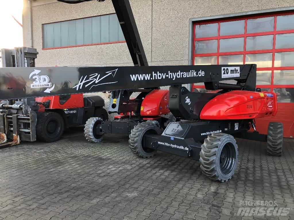 JLG E 600 JP 견인식 전동이동 리프트
