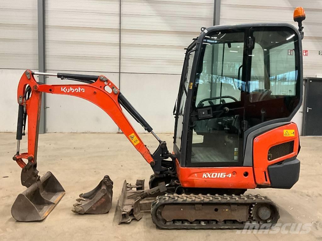 Kubota KX 016-4 소형 굴삭기 7톤 미만