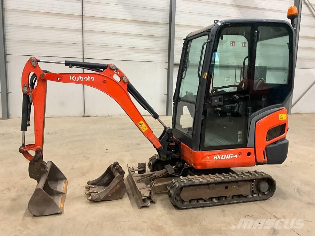 Kubota KX 016-4 소형 굴삭기 7톤 미만