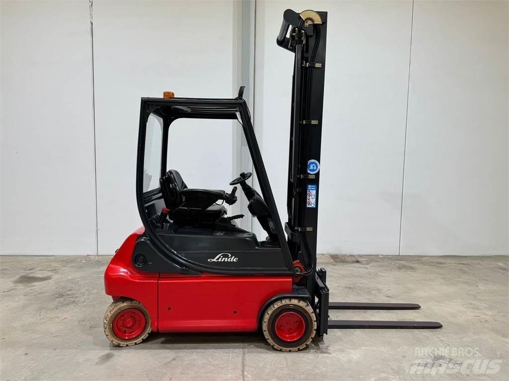 Linde E18P 02 전동 지게차