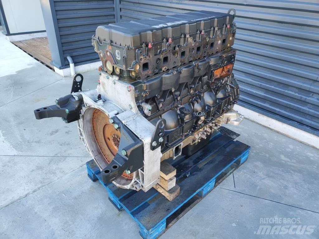 MAN D3876 640 hp 엔진