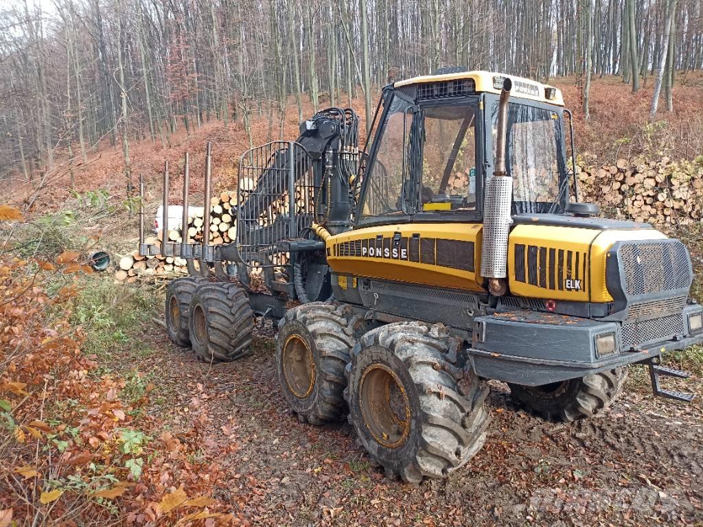 Ponsse Elk 원목 포워더