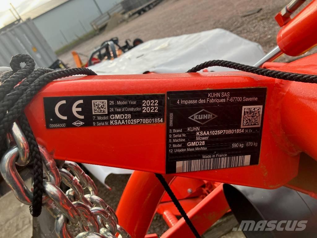 Kuhn GMD 280 제초기
