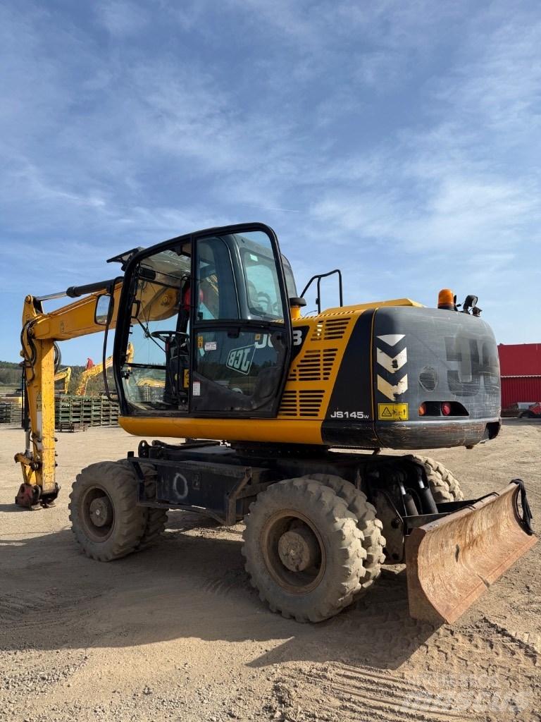 JCB JS 145 W  휠 굴삭기