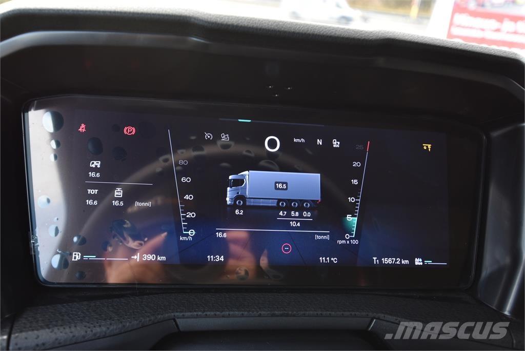 Scania R590 8X4 훅 리프트 트럭