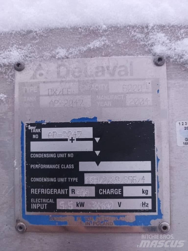 Delaval DX-CE 우유 저장 장비
