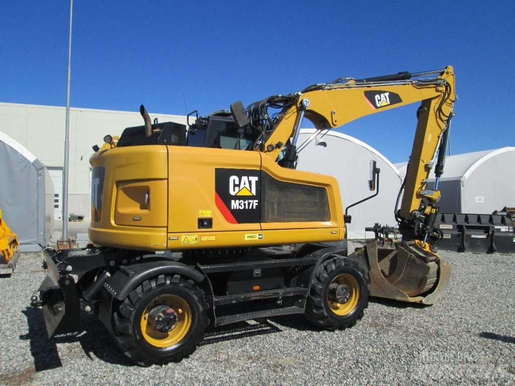 CAT M 317F  휠 굴삭기