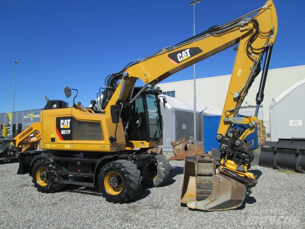 CAT M 317F  휠 굴삭기