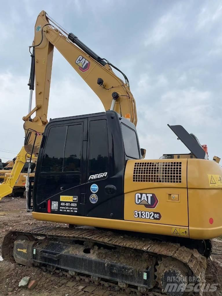 CAT 313D2GC 중형굴삭기 7톤-28톤