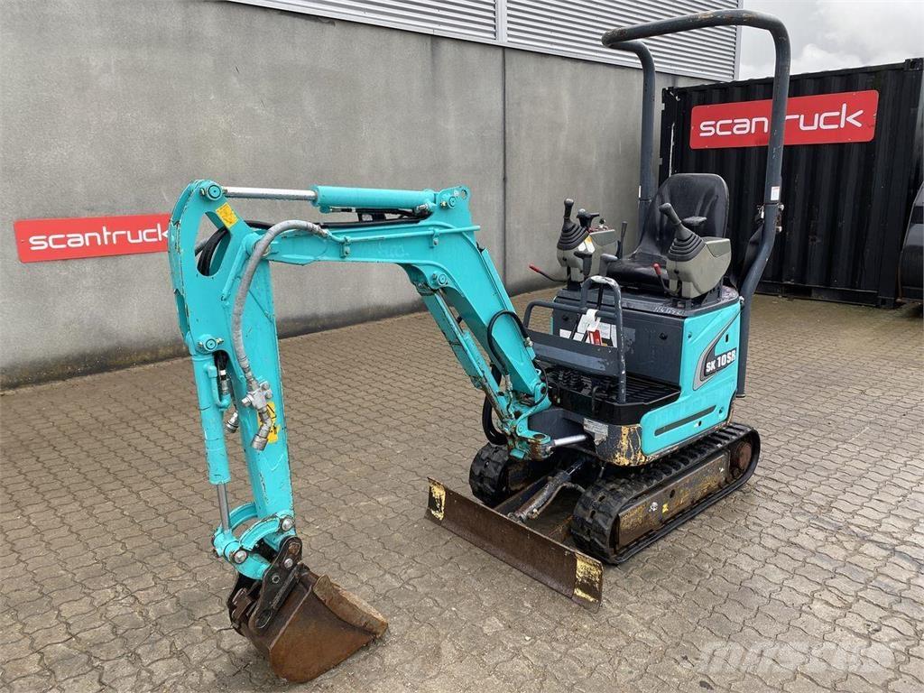 Kobelco SK10SR-2  휠 굴삭기