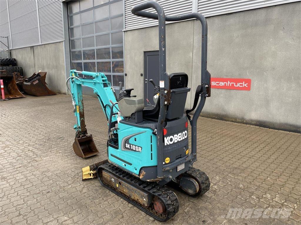 Kobelco SK10SR-2  휠 굴삭기