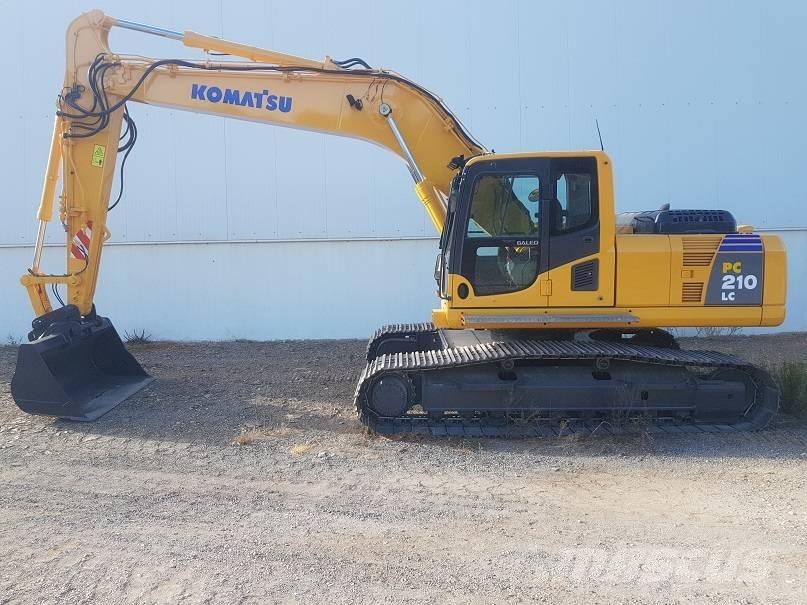 Komatsu PC 210 LC-8 대형 굴삭기 29톤 이상