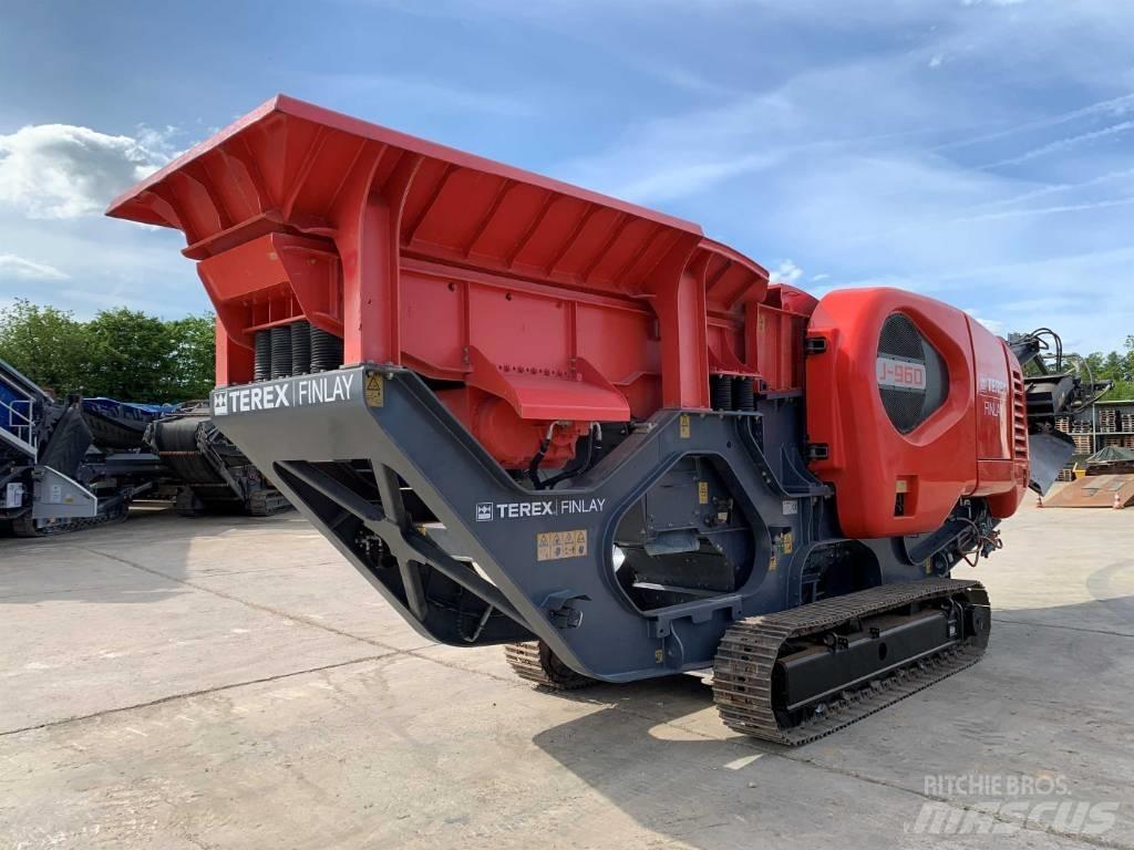 Terex Finlay J960 이동식 분쇄기