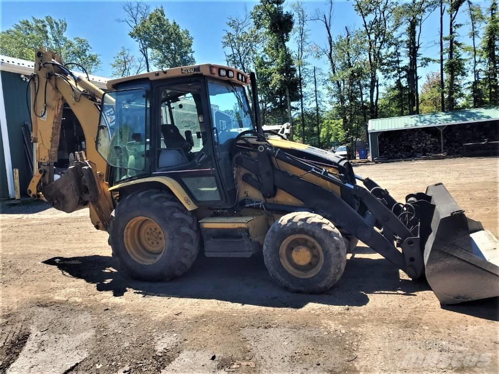 CAT 420 D 백호로더