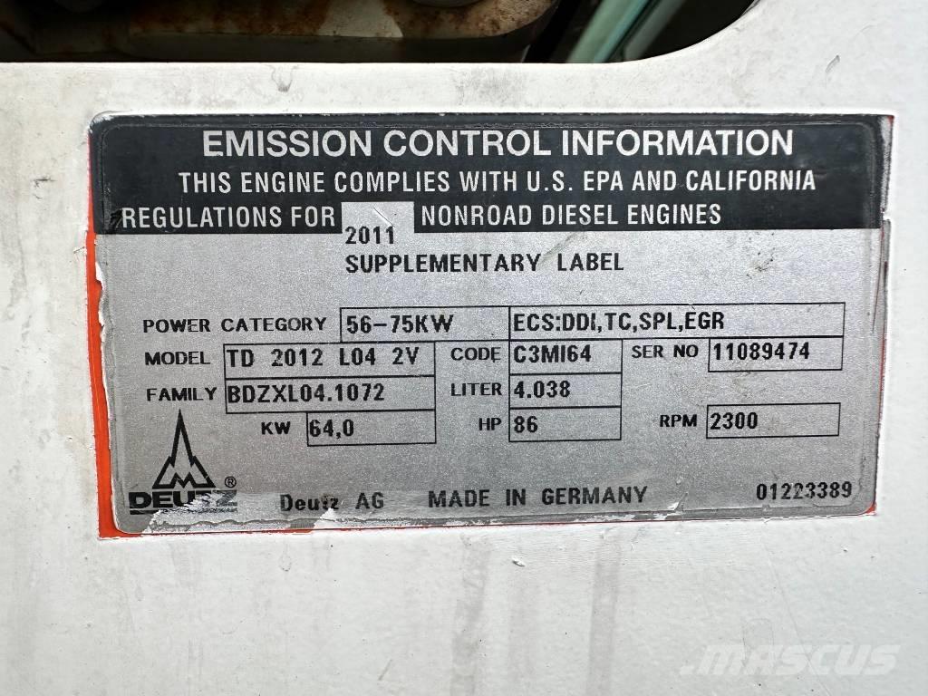 Hamm DV 70 VV 트윈 드럼 롤러