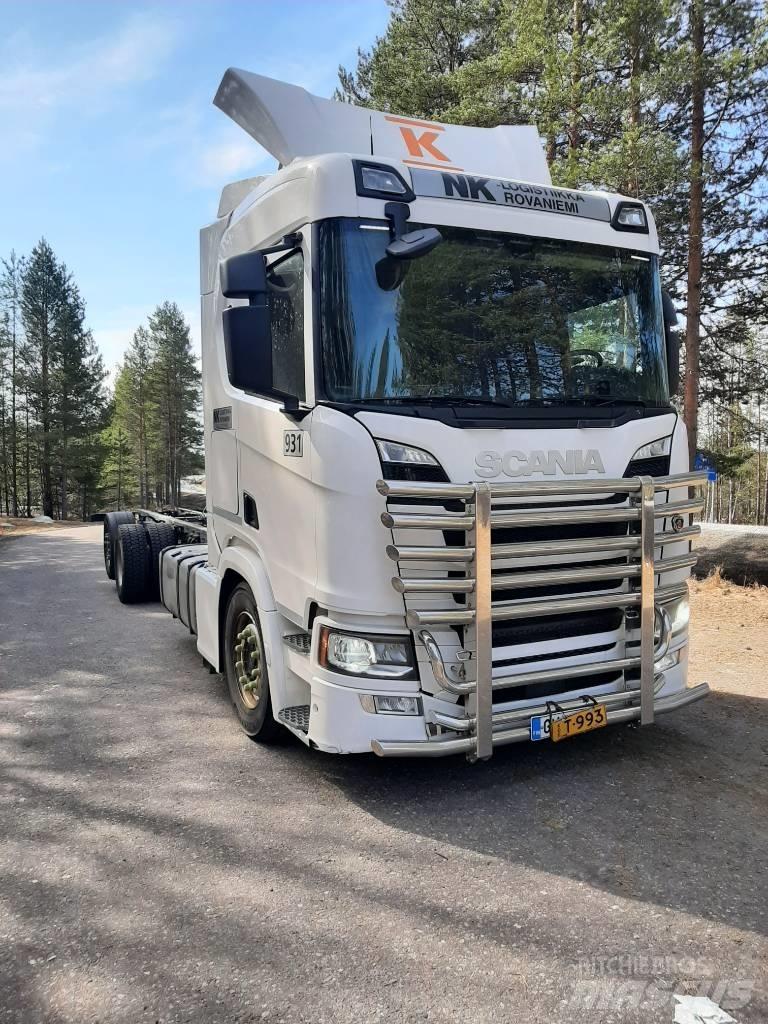 Scania R 500 새시 운전실 트럭