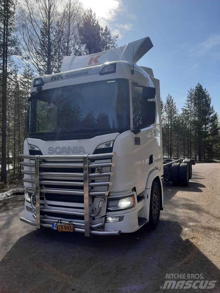 Scania R 500 새시 운전실 트럭