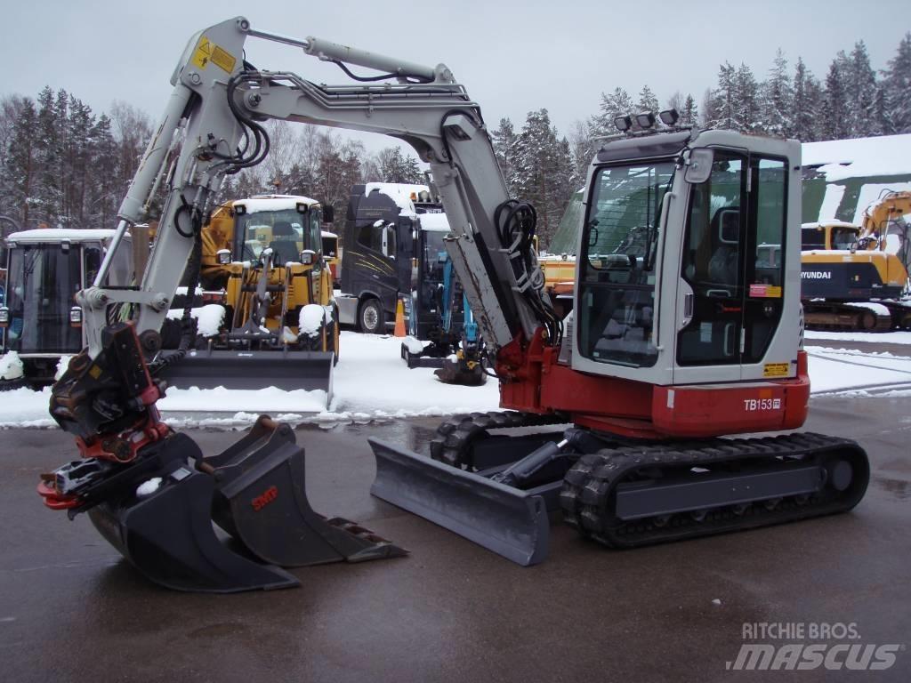 Takeuchi TB153FR 소형 굴삭기 7톤 미만