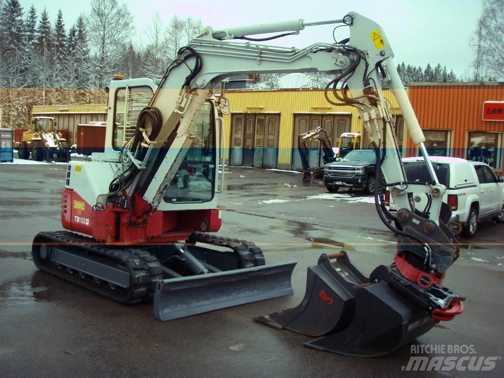 Takeuchi TB153FR 소형 굴삭기 7톤 미만