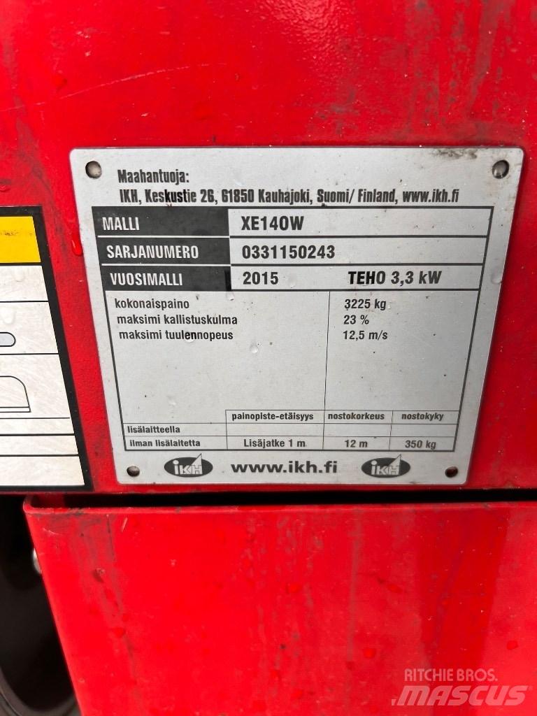 Mantall XE140W 가위형 리프트