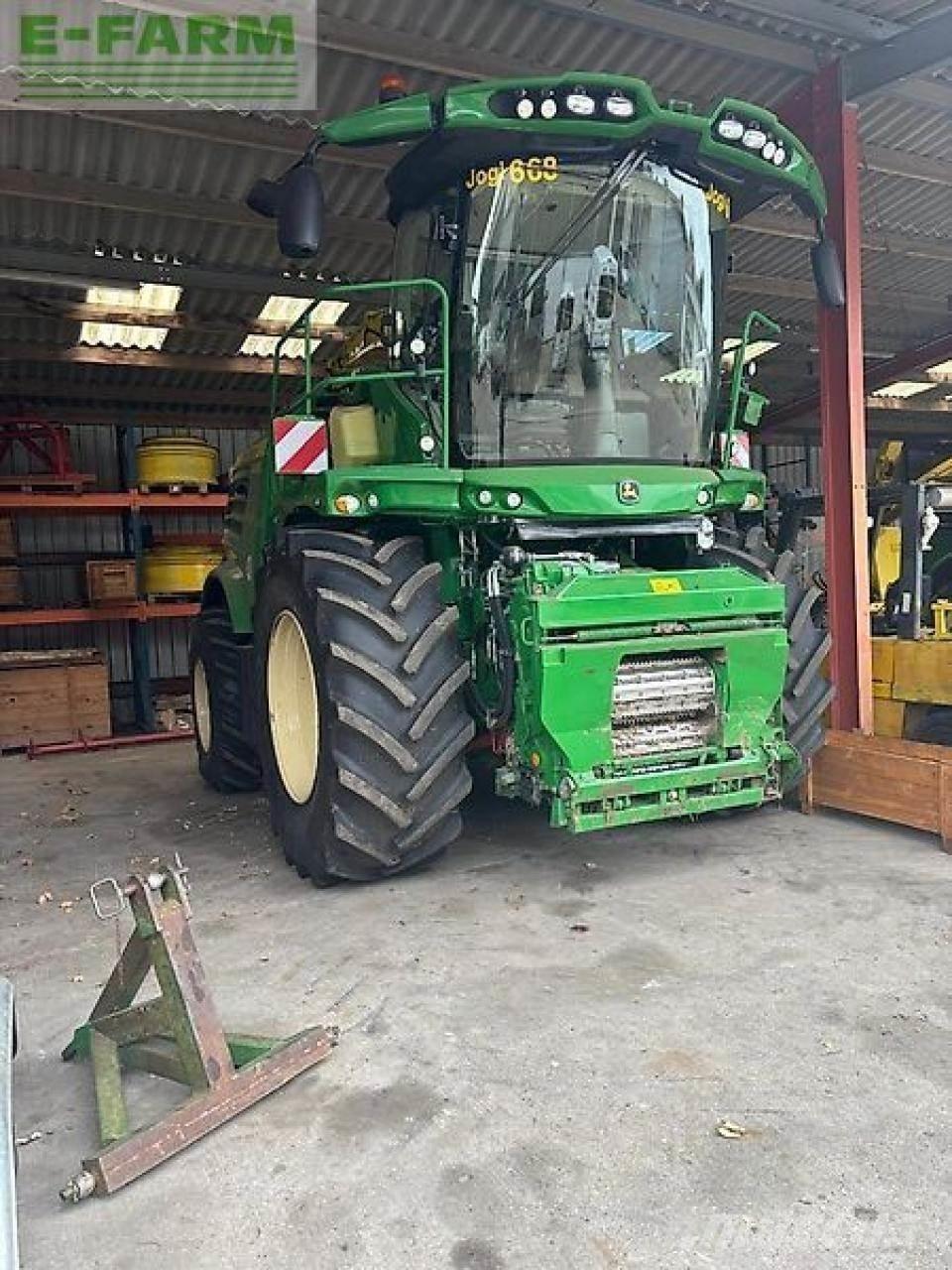 John Deere 8600 자동 초지기계