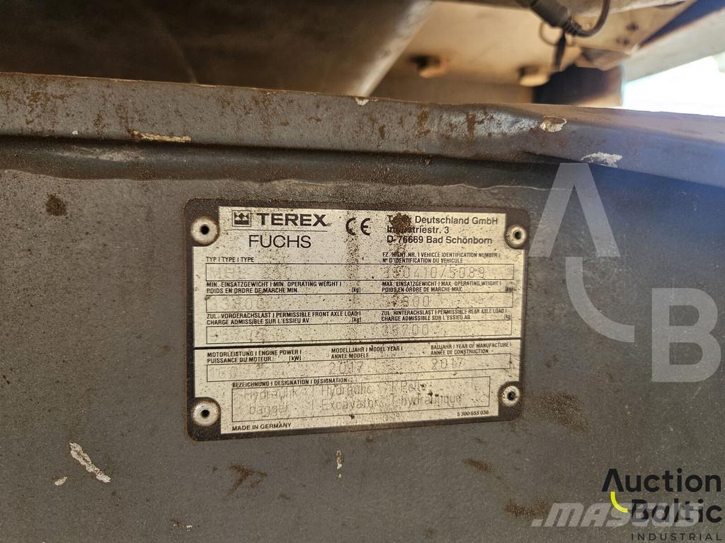 Fuchs MHL 350  휠 굴삭기