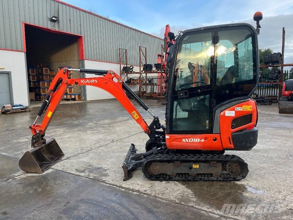 Kubota KX 018-4 소형 굴삭기 7톤 미만