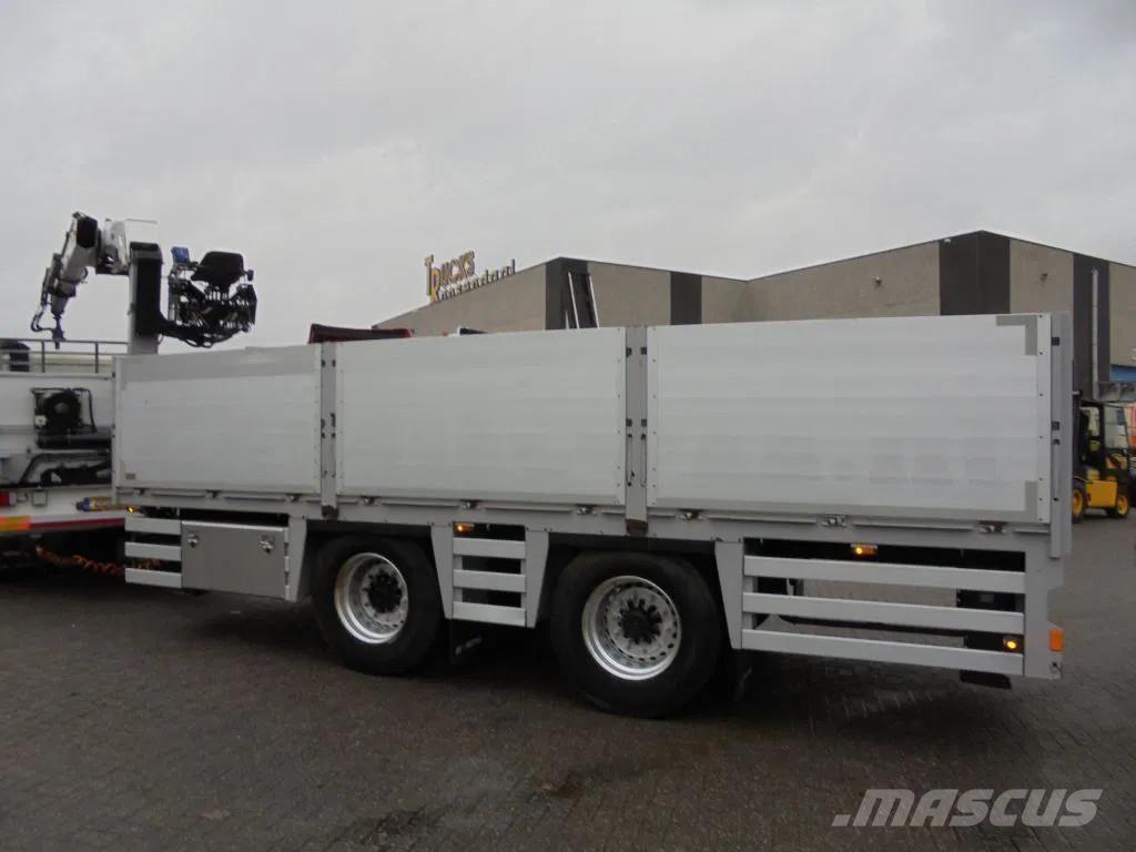 GS AN-2000 + 2 axle 플랫베드/드롭사이드 트레일러