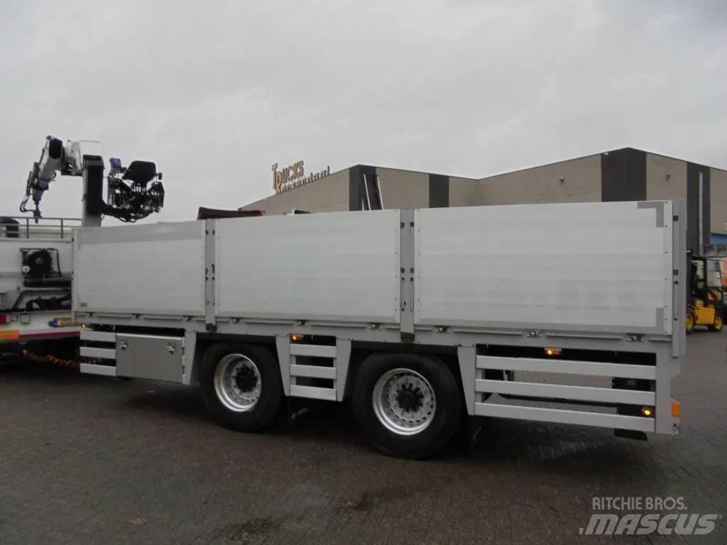 GS AN-2000 + 2 axle 플랫베드/드롭사이드 트레일러