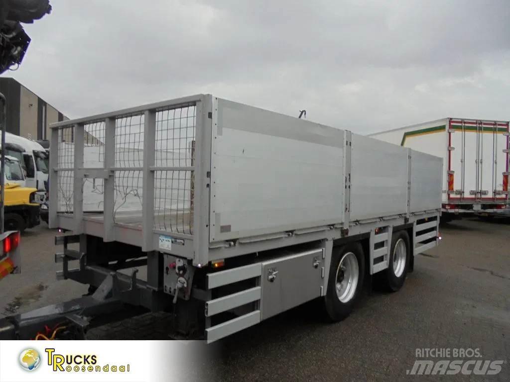 GS AN-2000 + 2 axle 플랫베드/드롭사이드 트레일러