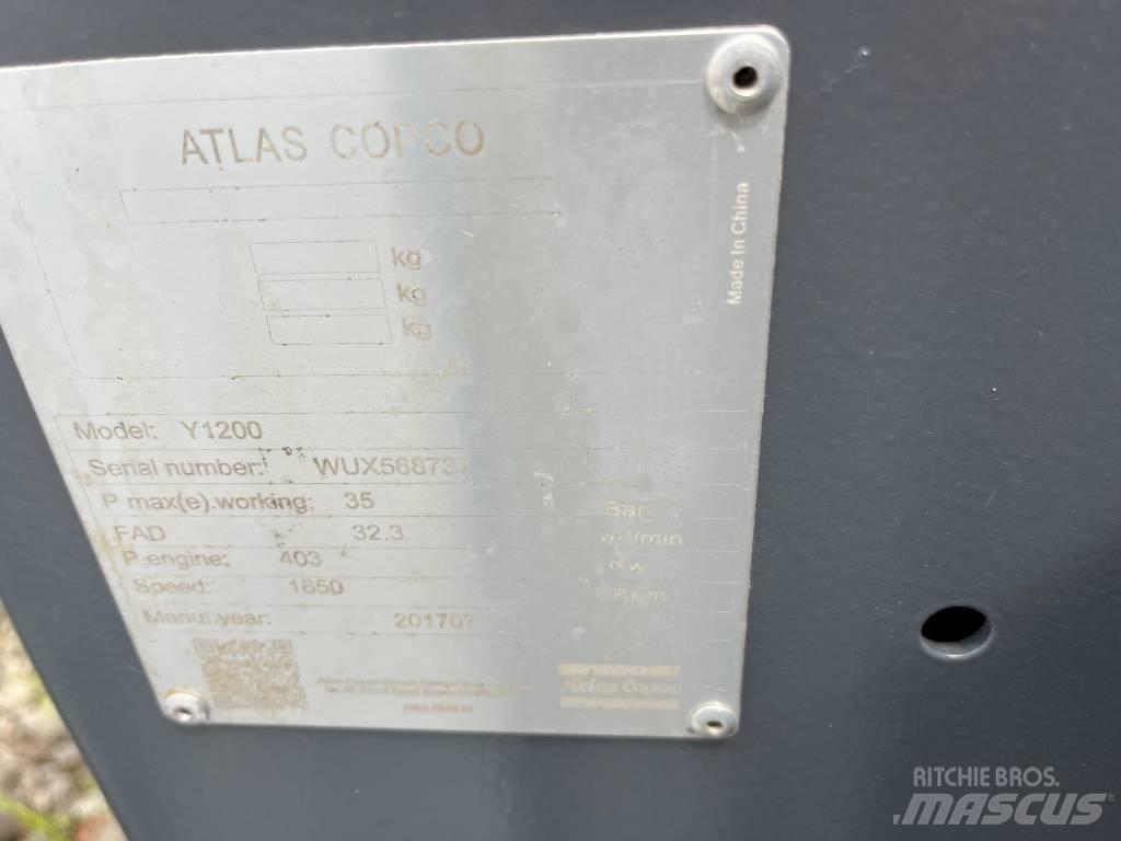 Atlas Copco Y1200 콤푸레샤