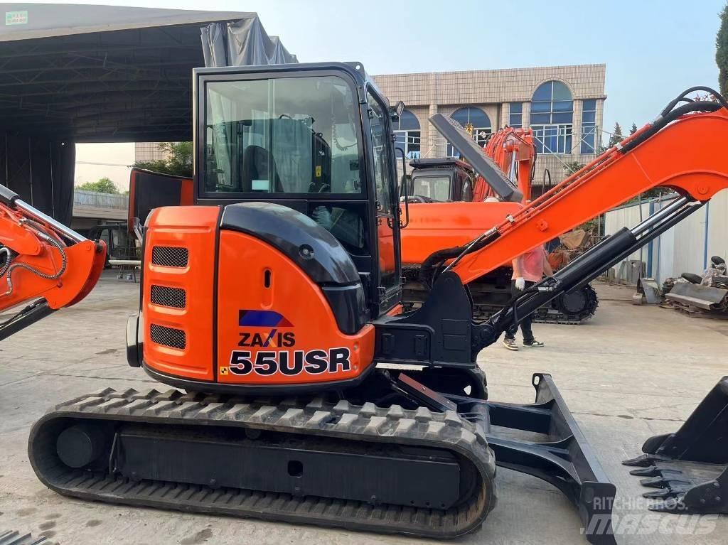 Hitachi zx55USR 소형 굴삭기 7톤 미만