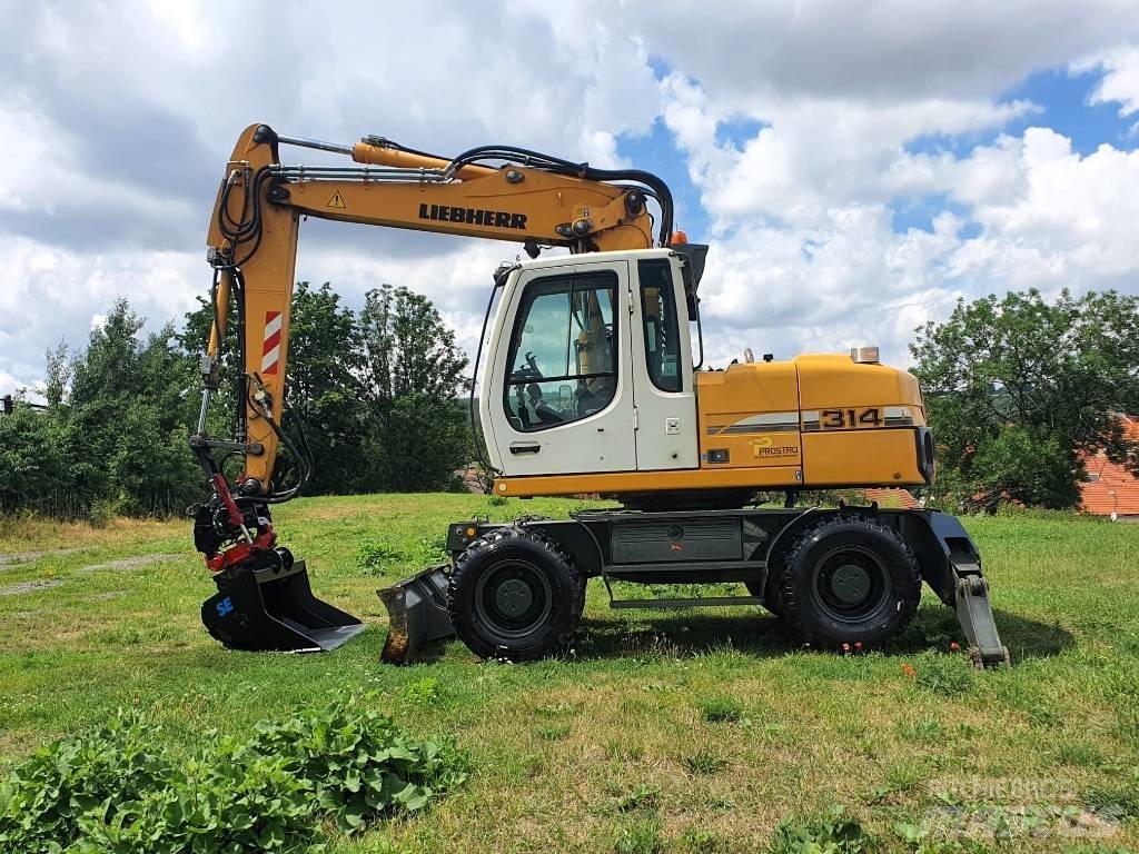 Liebherr A314  휠 굴삭기